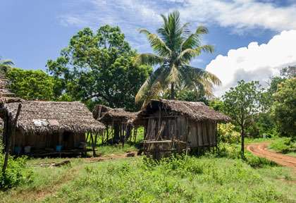 Village au Nord de Madagascar