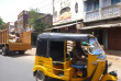 Inde - La route de Pondichery - Rickshaw