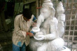 Inde - Vallée du Gange - Sculpteur de Kolkata