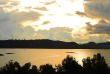 Malaisie - Circuit Batang Ai - Coucher de soleil sur le lac