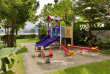 Thailande - Bangkok - Ibis Bangkok Riverside - Jeux enfants dans les jardins © Abaca Corporate Benoit Laboup