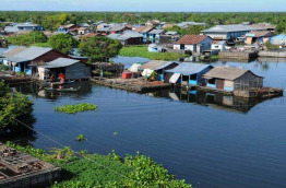 Cambodge - Les villages flottants du Tonle Sap