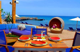 Egypte - Dahab - Le Meridien Dahab - Restaurant Sails Beach