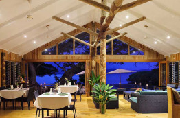 Fidji - Taveuni - Sau Bay Fiji Retreat - Restaurant