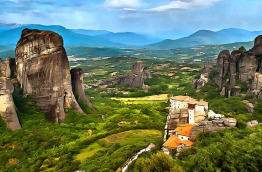 Grèce - Les Météores © Shutterstock, Plam Petrov