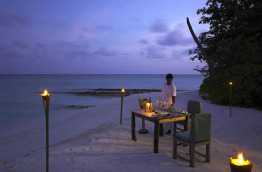 Maldives - Soneva Fushi - Dîner romantique