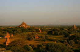 Myanmar - Bangan - Coucher de Soleil sur Bagan