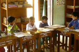 Myanmar - À l'école