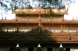 Myanmar - Mandalay -  Shwenandaw Monastery