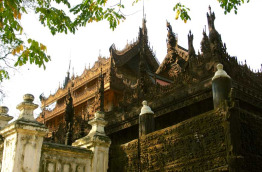 Myanmar - Mandalay -  Shwenandaw Monastery