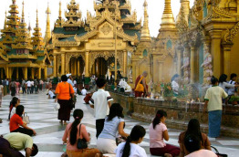 Myanmar - Yangon - Pagode Shwedagon