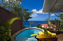 Sainte-Lucie - Ti Kaye Resort & Spa - Ocean View Cottage with Pool