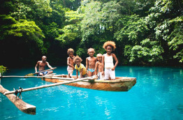 Tour du monde - Vanuatu - Santo - Les trous bleus © Vanuatu Tourism