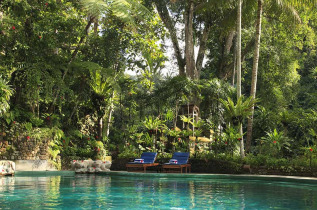 Indonésie - Bali - Ubud - Hotel Tjampuhan Spa - Piscine