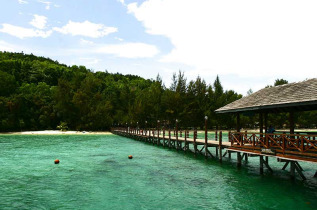 Malaisie - Gaya et Manukan Island - Débarcadère de Manukan Island