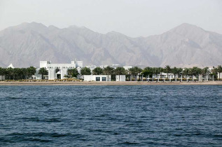 Oman - Muscat - The Chedi - Vue de la mer