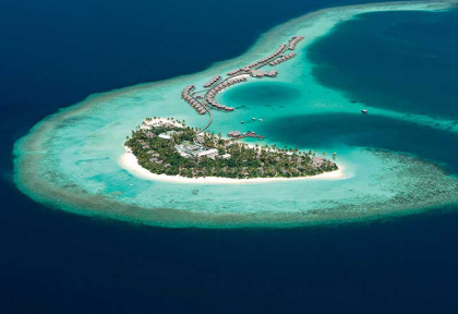 Maldives - Constance Halaveli Maldives - Vue aérienne