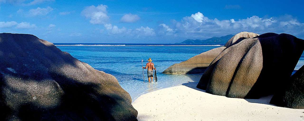 Plage du Sunsett Beach - Mahé - Seychelles