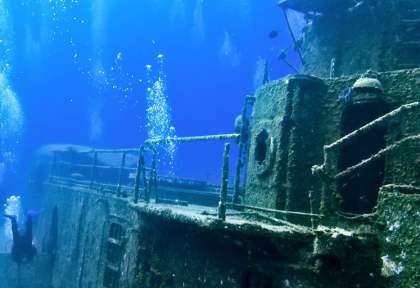épave du MV Captain Keith Tibbets - Cayman Brac - Reef divers