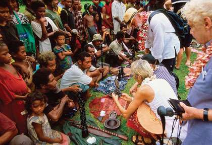 Port Moresby Marche - Papouasie Nouvelle Guinee © David Kirkland