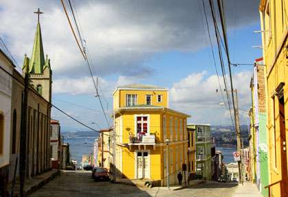 Colline Conception à Valparaiso © Chile Turismo