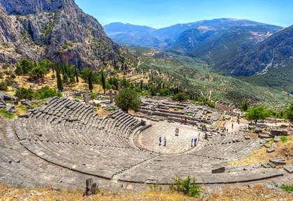 Théâtre de Delphes - Grèce © Shutterstock - Anastasios71