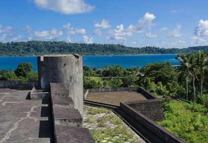 Fort de Banda Neira dans les Moluque en Mer de Banda