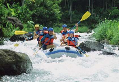 Rafting à Bali - Indonesie © Pacto