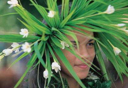 couronne en fleur de tiare