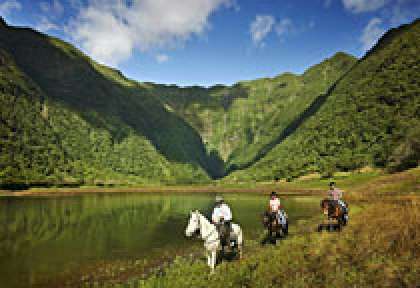 Randonnée équestre à La Réunion