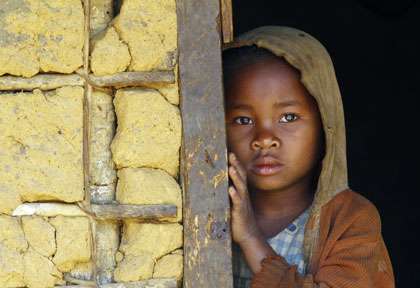 Petite fille malgache