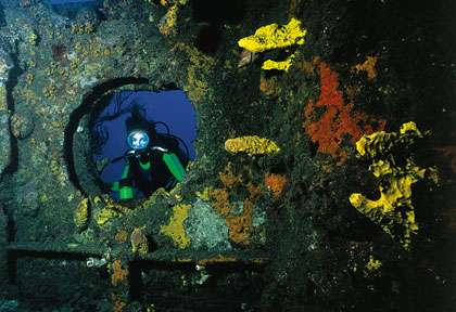 Plongée épave à Cuba