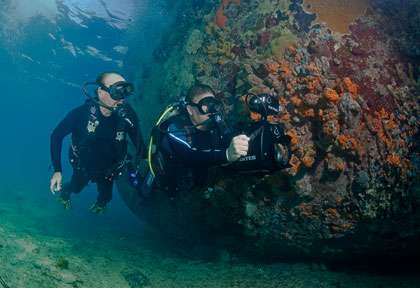 Plongée épave à Bimini