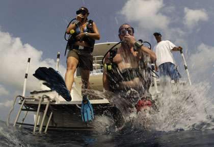 Plongée avec le Turnefee Island Resort Dive Center