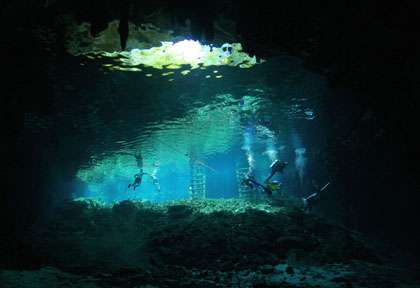 Plongée Cenotes à Playa Del Carmen Yucatan