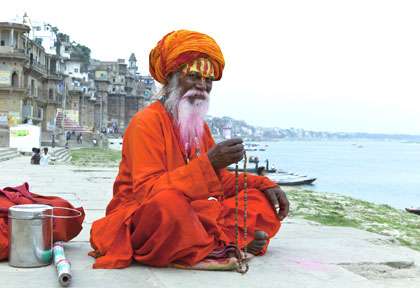Inde - Rajasthan - Varanasi - Sadhu © shutterstock - Dirk Ott