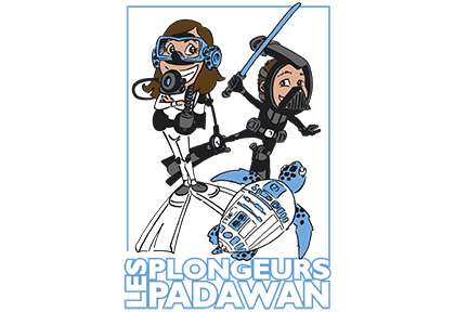 blos de plongée des plongeurs padawan
