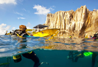 plongee à Praslin - seychelles © Ocotpus divers